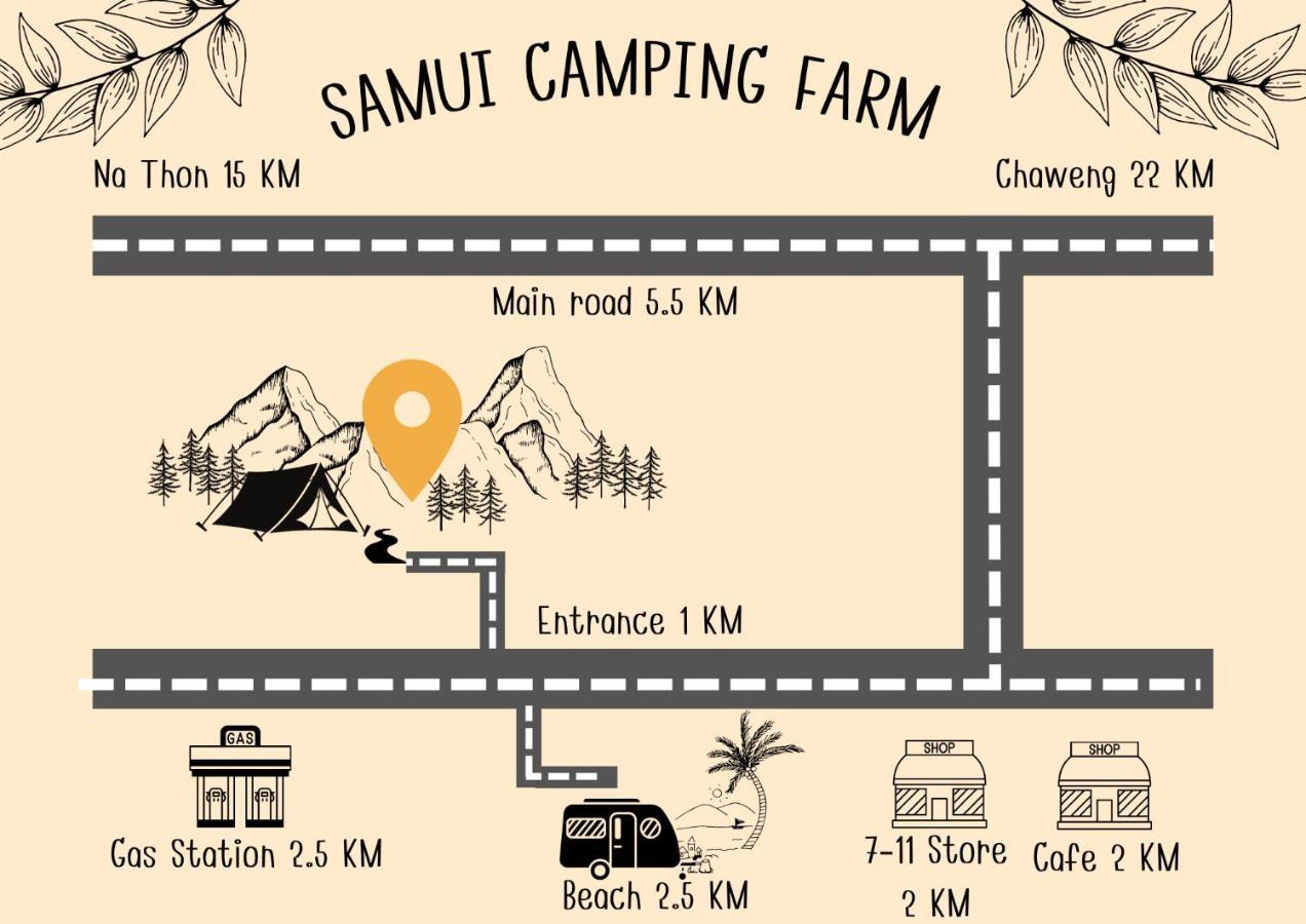 Samui Camping Farm Laem Sor Zewnętrze zdjęcie